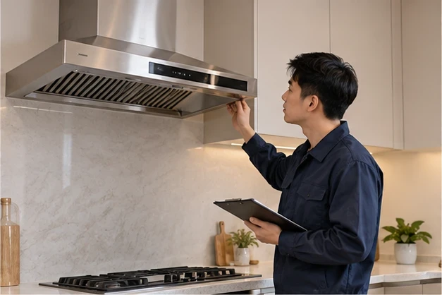 油烟机安装服务场景
